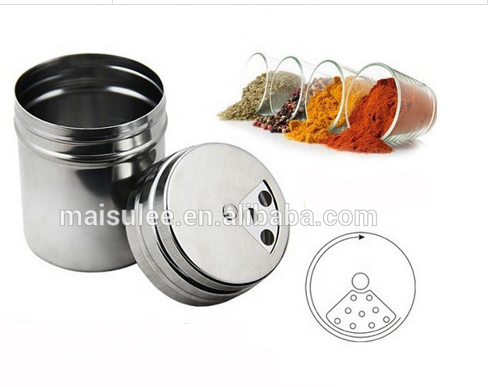 Stainless Steel Magnetic Herb Spice Jar Spice Container spice shaker