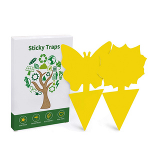 Sticky insect board, shaped mosquito stick trap yellow sticky insect board double-sided strong lure sticky insect