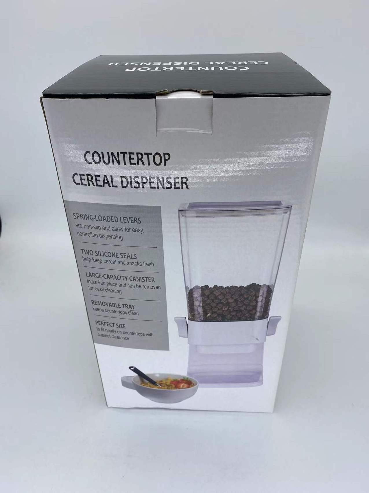 5.5L Food miscellaneous grain storage tank Grain distribution Oatmeal Cereal dispenser