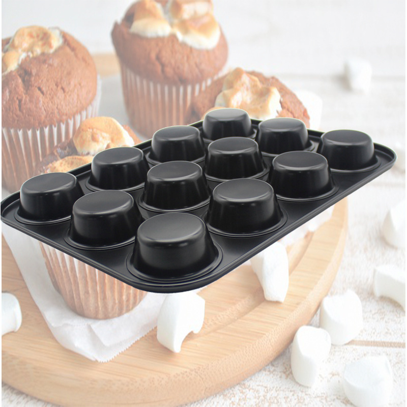 Non Stick Bakeware Baking Pans, Muffin Baking Mould baking tools muffin cake pans