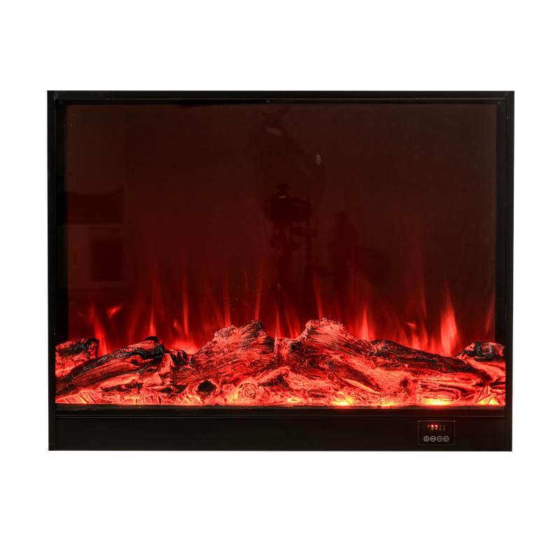 Hot Sale Free Standing Round Electric Fireplace Heater Tv Wall Unit With Fireplace