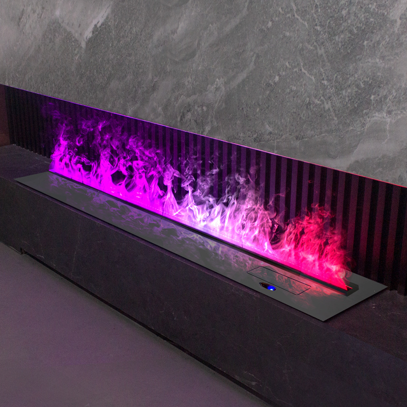 39 inch Factory Indoor Water Vapor Fireplace Insert Artificial Decor Flame Electric Fireplace