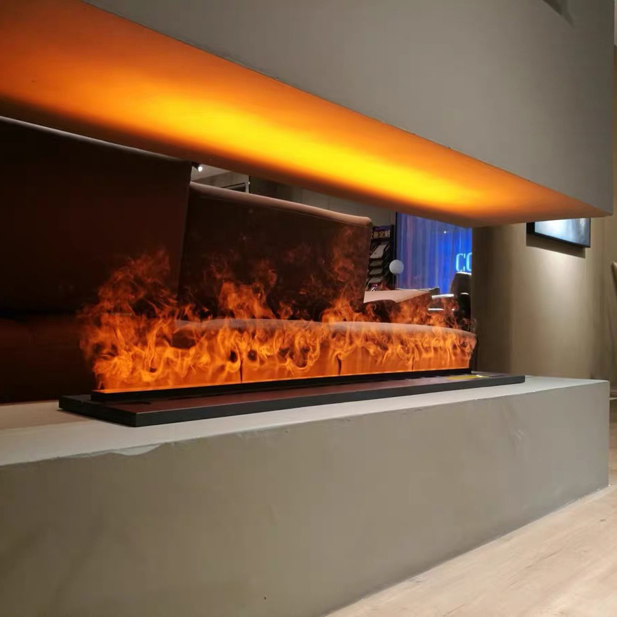 Led Simulation Flame 3d Electric Water Steam Fireplace Insert Decorative Fireplace