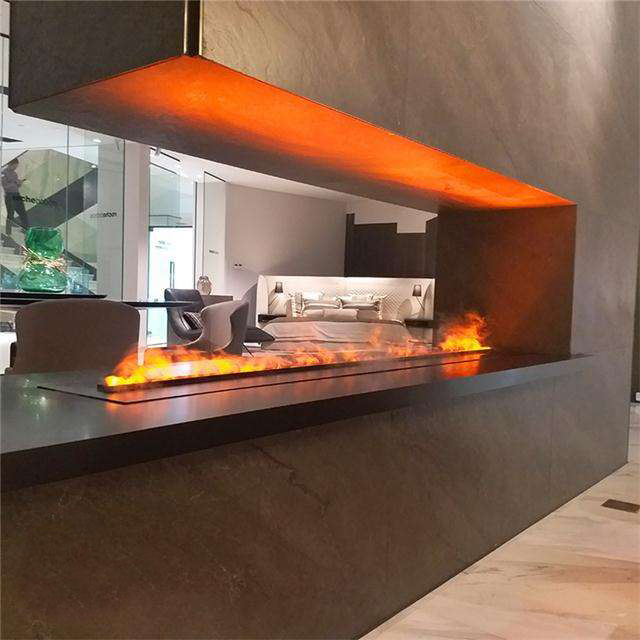 Versatile Wall Mounted Electric Fireplace Insert with Outdoor Fire Pit Garden Fireplace for Warmth and Ambience Indoors