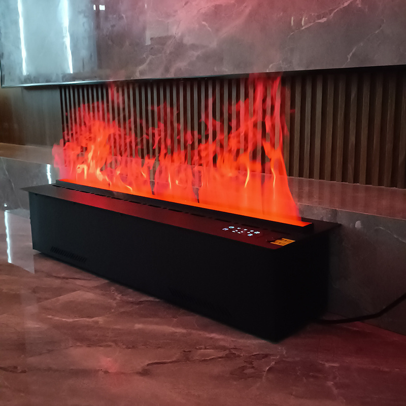 3d Atomization Steam Electric Fake Fireplace Simulated Flame Fake Fireplace Led Light Atomized Fireplace