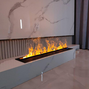 3d Smart Atomized Fireplace Portable Electric Fireplace Tv Stand Luxury Simulated Flame Interior Decoration Insert Fireplace