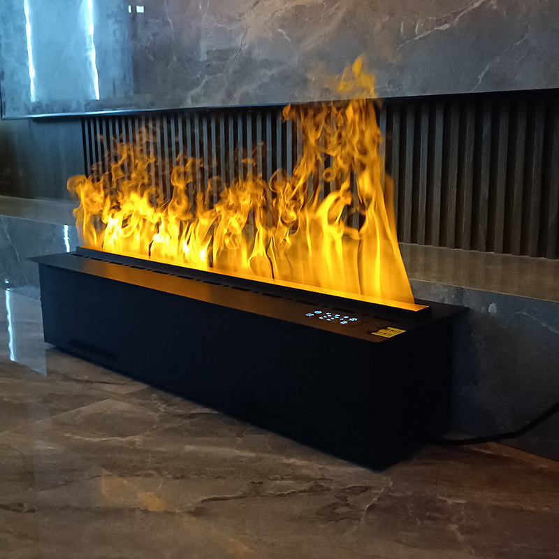 3d Atomization Steam Electric Fake Fireplace Simulated Flame Fake Fireplace Led Light Atomized Fireplace