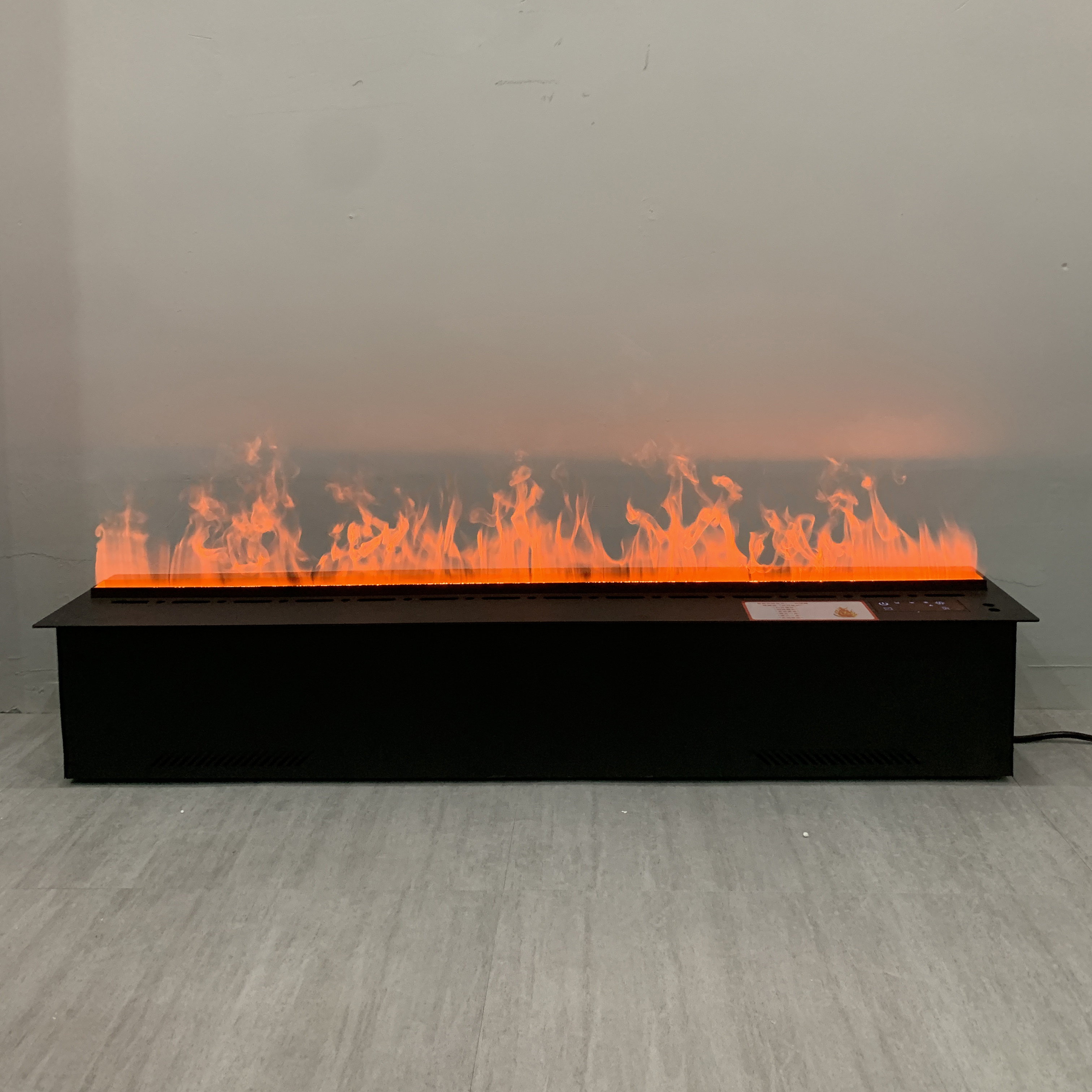 700mm Quality Guaranteed 3d Water Vapour Fireplace Humidifier Electric Fireplace No Heat With Led Light