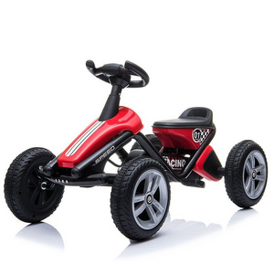 Children's four-wheel pedal go kart, kids bicycle car boys and girls baby puzzle sports fitness toy buggy for kids going karts