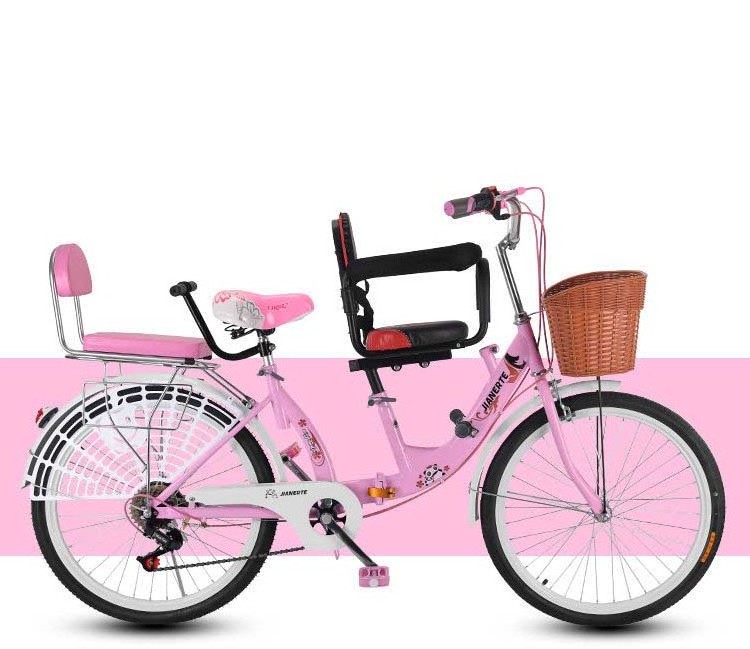 new model 7 speed folding bicycle for mother and baby bike tandem bicycle tandem bicycle aluminum for two people