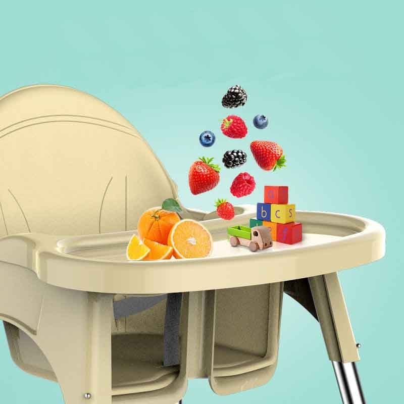 OEM plastic high baby chair,baby feeding chair plastic