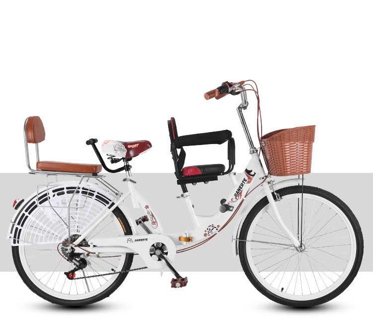 new model 7 speed folding bicycle for mother and baby bike tandem bicycle tandem bicycle aluminum for two people