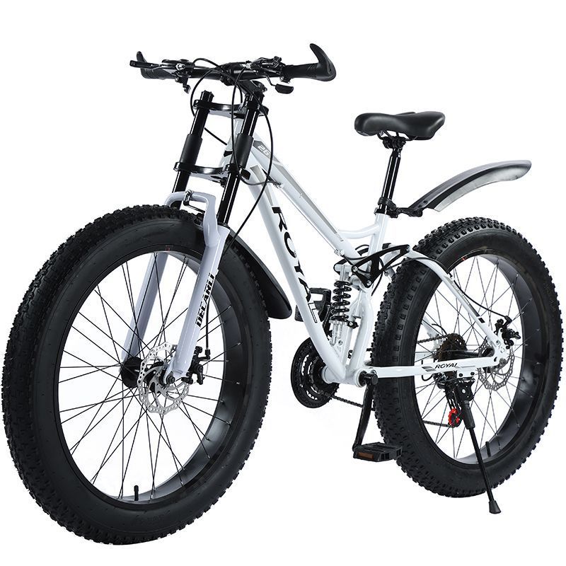 Full Suspension Mountain Fat Bike Fatbike Alloy Rims/ Mountain bike Fat Tire Bicycle With big thick Tyre