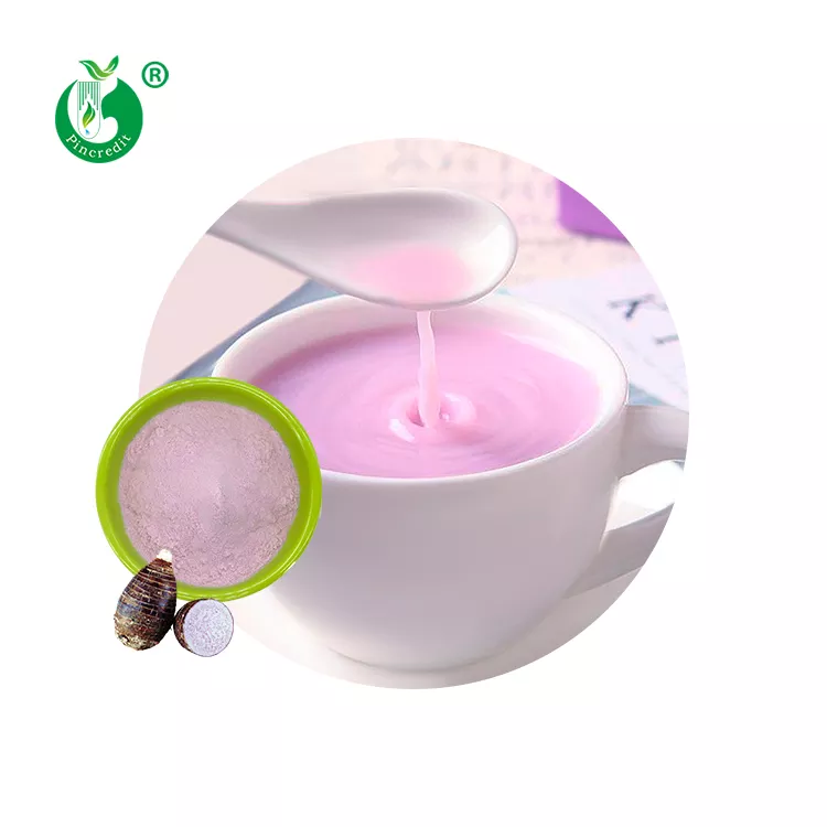 Pincredit Wholesale Price Milk Tea Flavor Powder Pure Purple Taro Powder