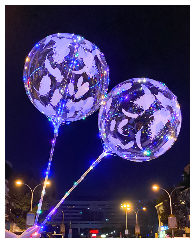 Most Trendy Led Balloon Led Bobo Balloon Balloon With Sticks