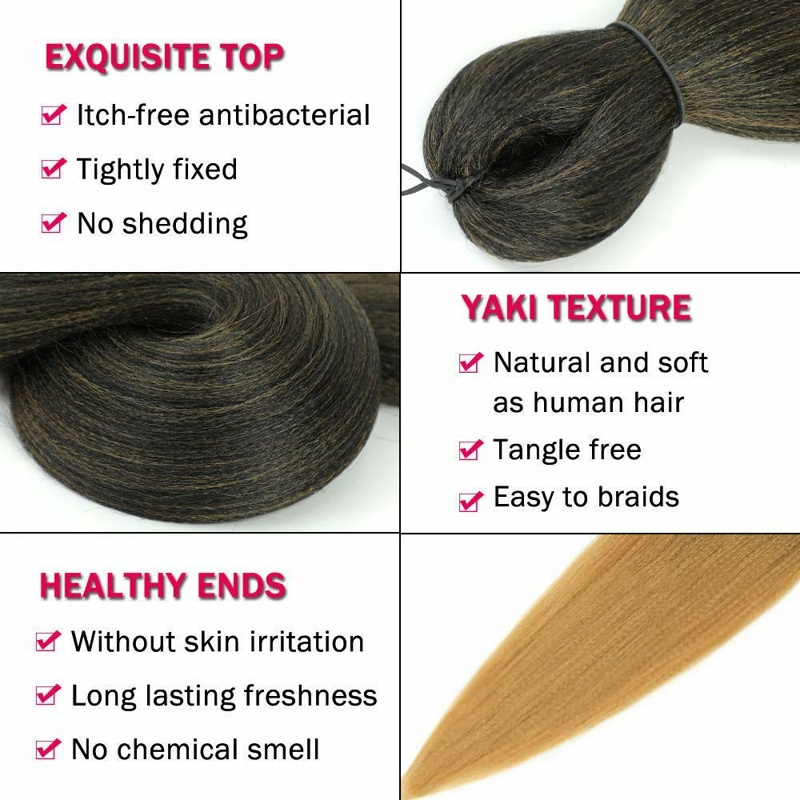 Synthetic Braid Hair 2X 3X Wholesale Price Synthetic Ombre Prestretched Braiding Hair Extension Easy Braid