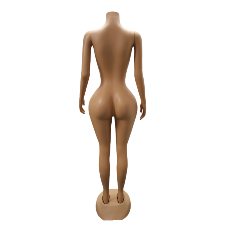 Hot Selling Big hip sexy plastic mannequin brazilian style butt mannequin plus size female mannequin big bust ass manikin