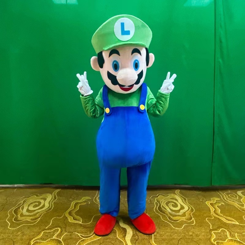 Factory Customized Mario Doll Costume Customized Party Business Activity Cartoon Animal Mascot