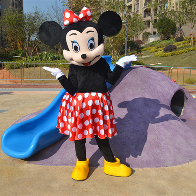 Factory High Quality Custom Hot Mouse Mascot Costume / Mickey Mascot Costume For Kids Party Entertainment Event Show