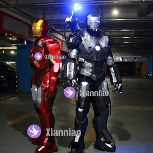 Factory hot sale customized iron costume mans suits cosplay adult mascot robot ironmans suit costumes for sale