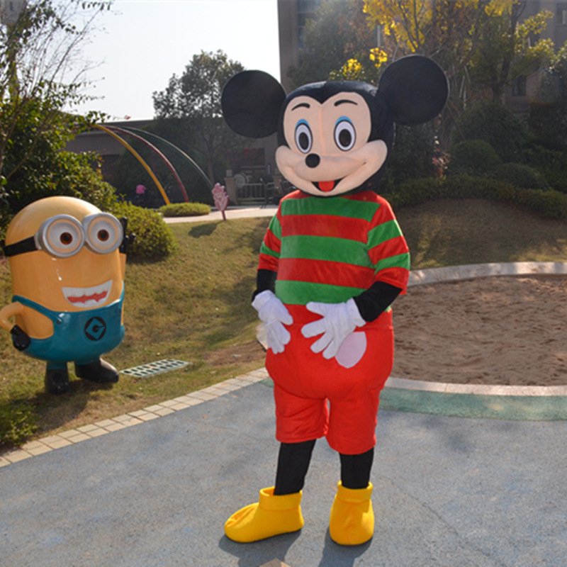 Factory High Quality Custom Hot Mouse Mascot Costume / Mickey Mascot Costume For Kids Party Entertainment Event Show