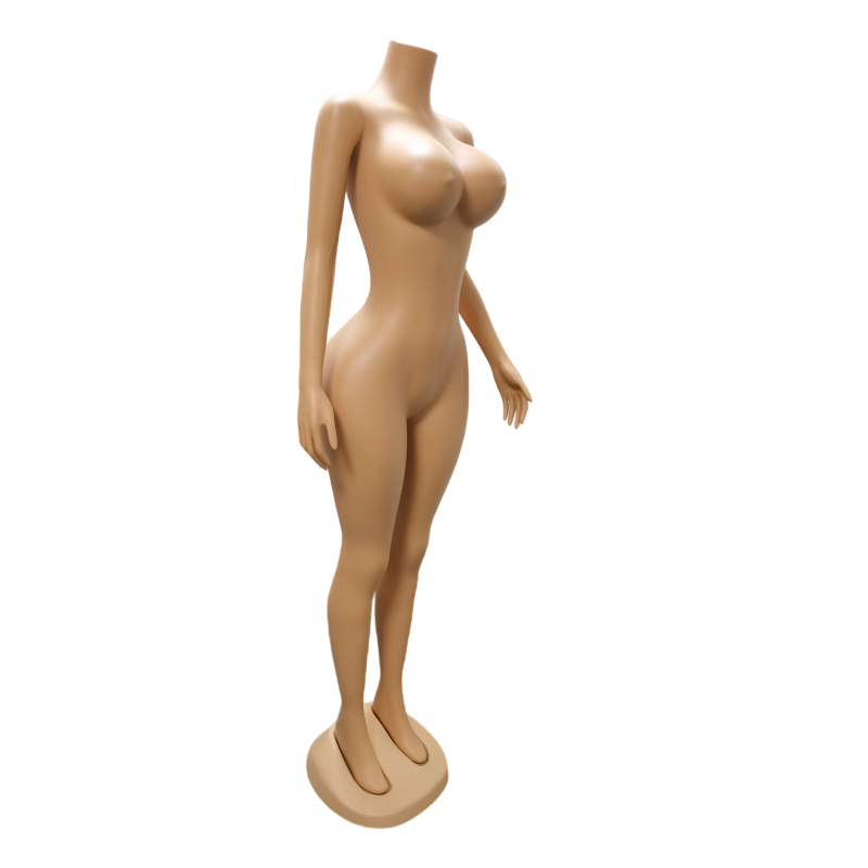 Hot Selling Big hip sexy plastic mannequin brazilian style butt mannequin plus size female mannequin big bust ass manikin