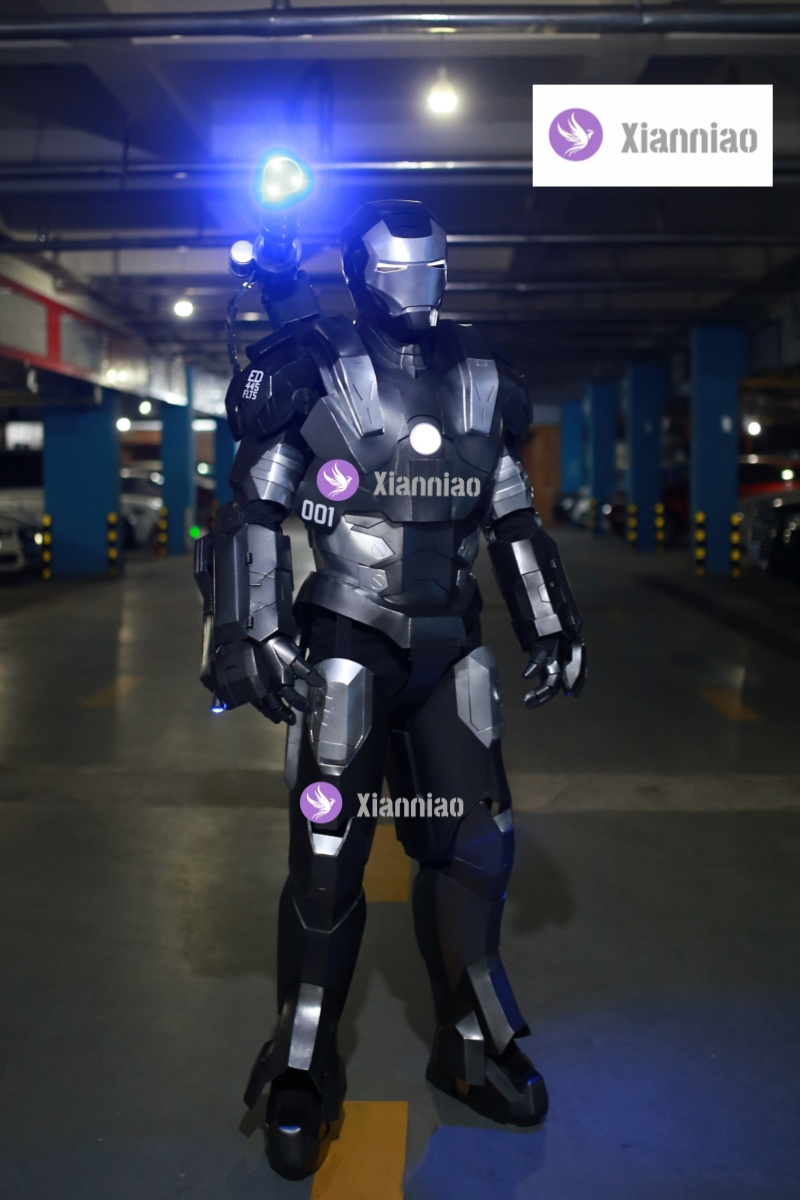 Factory hot sale customized iron costume mans suits cosplay adult mascot robot ironmans suit costumes for sale