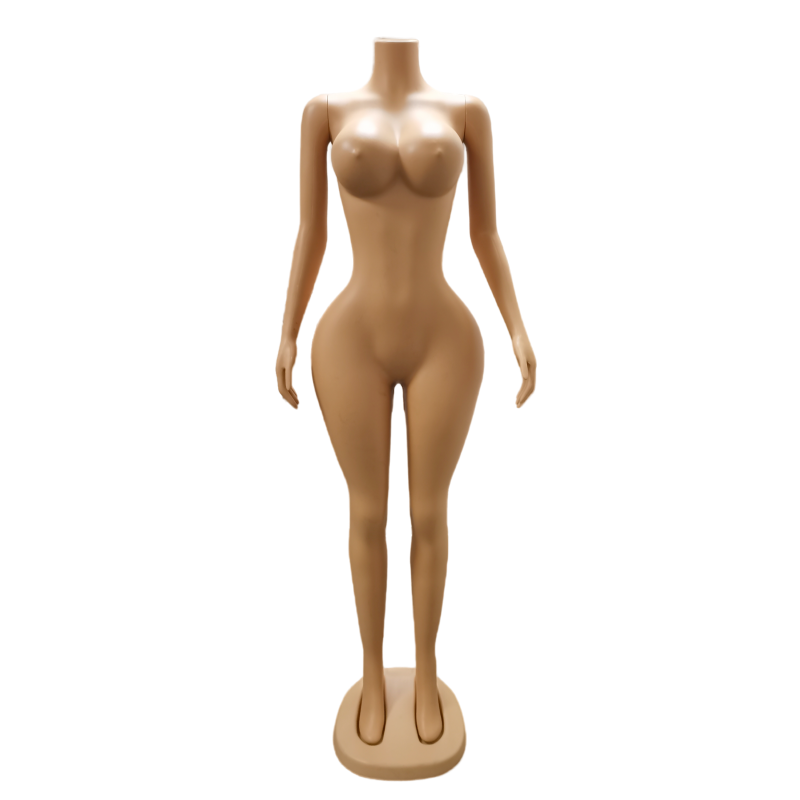 Hot Selling Big hip sexy plastic mannequin brazilian style butt mannequin plus size female mannequin big bust ass manikin