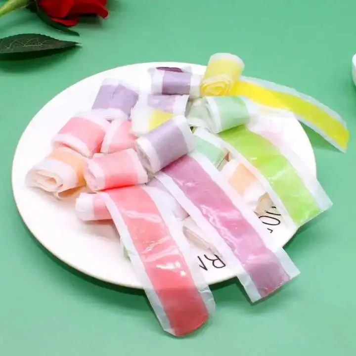 wholesale Products Sweets Multi Color Fruit Roll Ups Candy Gummy Candy Jelly Candy for Kids