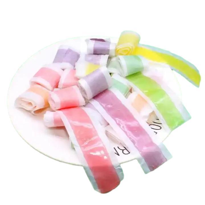 wholesale Products Sweets Multi Color Fruit Roll Ups Candy Gummy Candy Jelly Candy for Kids