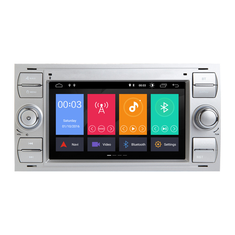 Xonrich 7inch Touch Screen WiFi Car Android Radio For Ford Transit Focus Connect MP3 Video Multimedia Player