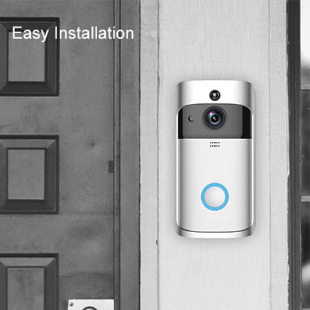 Outdoor Hidden  Smart Home WiFi Video IP  Doorbell Cameras