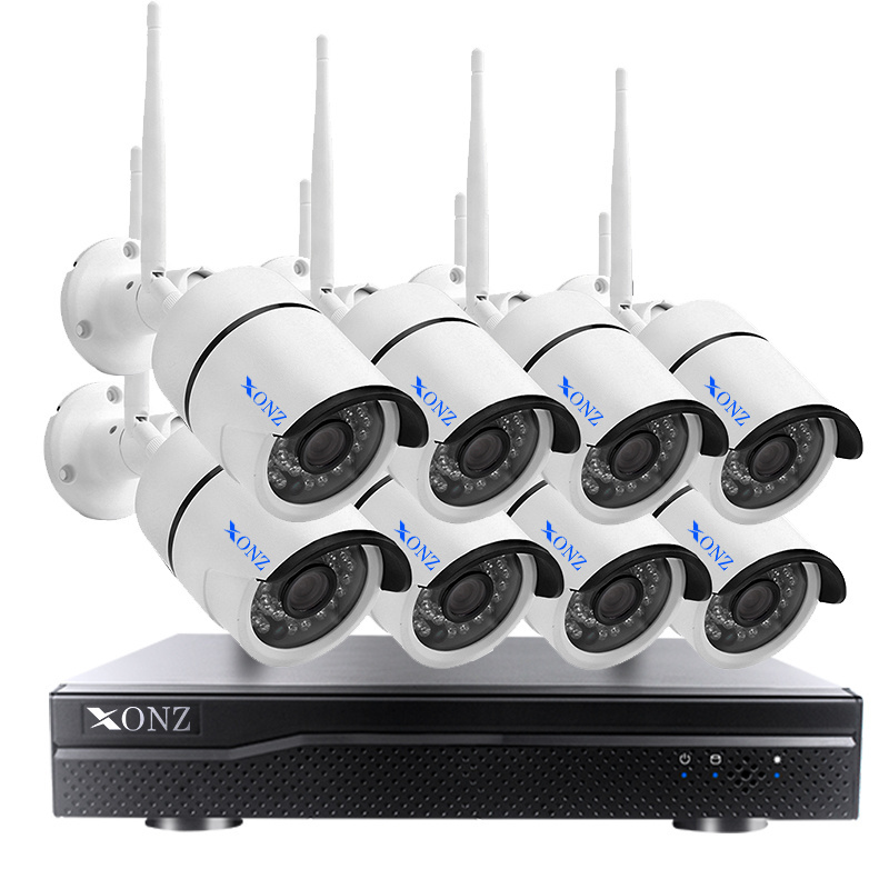 Wireless system mini cctv camera automatic  connection wifi  with  NVR  kits