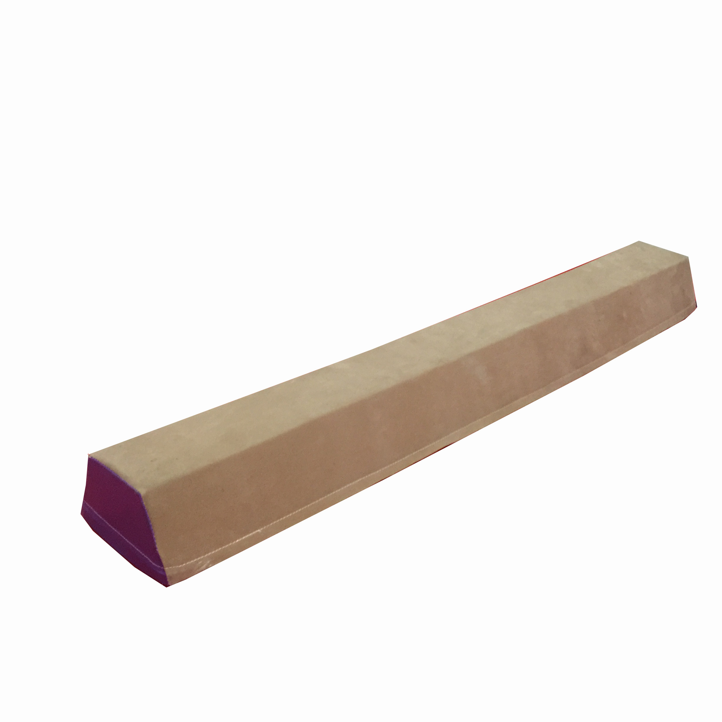 High density soft foam balance beam for kids gymnastic training in club