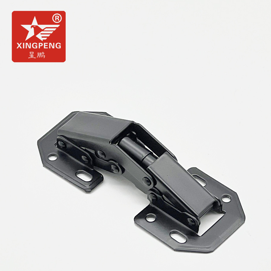 Screw-in Type Cabinet Hinge 90 Degree Special Concealed Cupboard Door Hinge Frog Shaped Spring Furniture Hinge