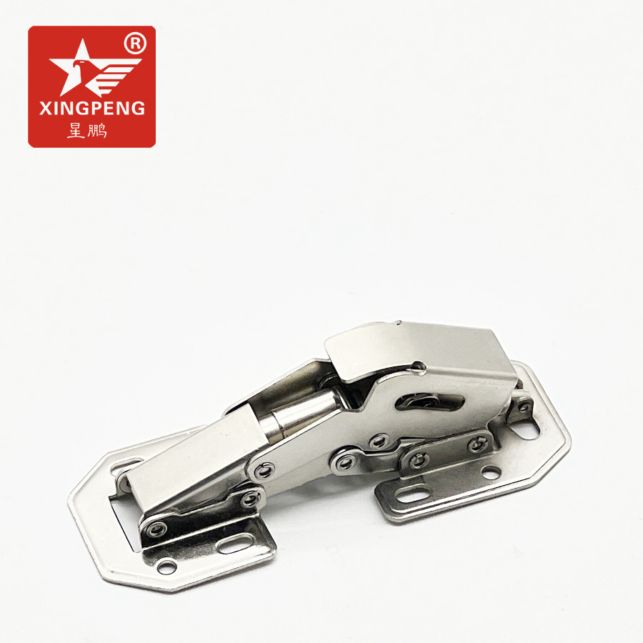 Screw-in Type Cabinet Hinge 90 Degree Special Concealed Cupboard Door Hinge Frog Shaped Spring Furniture Hinge