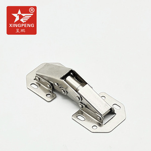 Screw-in Type Cabinet Hinge 90 Degree Special Concealed Cupboard Door Hinge Frog Shaped Spring Furniture Hinge