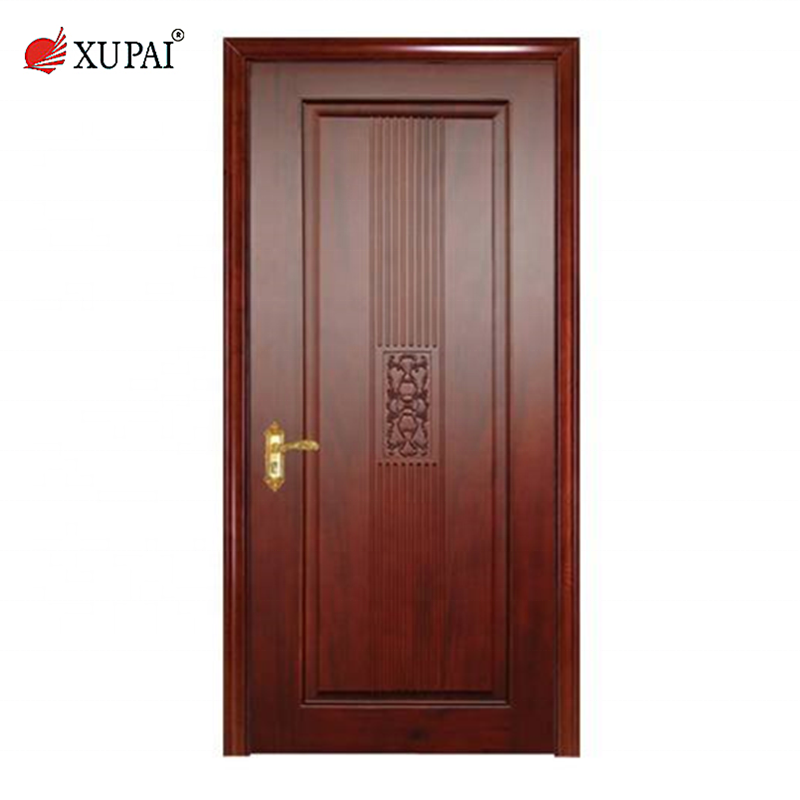 Xupai High Quality Solid Wooden Doors cheap price Interior Hollow Core Bedroom Door