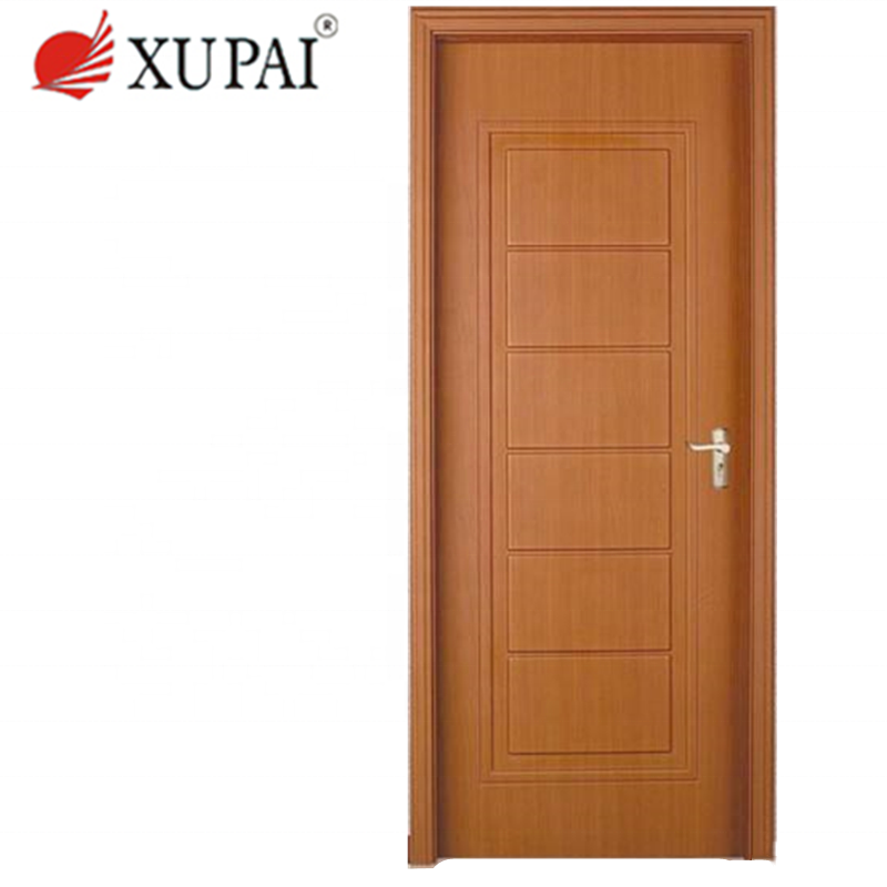 Xupai High Quality Solid Wooden Doors cheap price Interior Hollow Core Bedroom Door