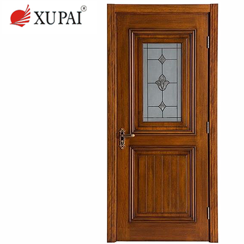 Xupai High Quality Solid Wooden Doors cheap price Interior Hollow Core Bedroom Door