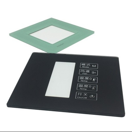 Hight Quality Low Price Switch Tempered Glass Panel,Custom  Touch Panel Tempered Glass