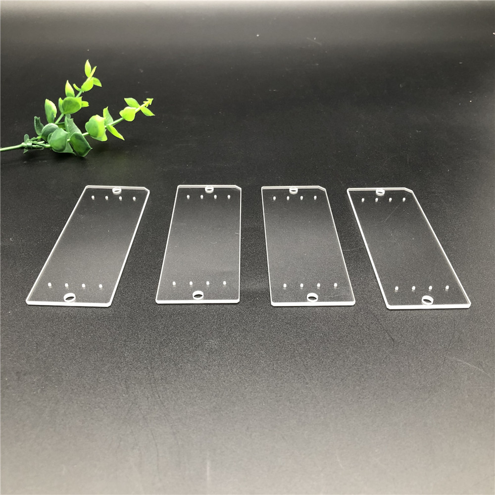 3mm 4mm 5mm6mm 8mm10mm CNC cutting tempered glass with holes