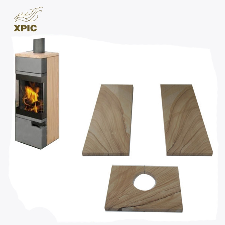 Market High Demand Natural Stone Indoor Gas Fireplace Surround