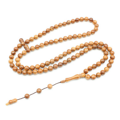 4mm-10mm Cook Rosary Bead Islamic Muslim Prayer Beads Holding 99 Beads Tesbiha Ladies Mens Necklace for Women XP Unisex Round