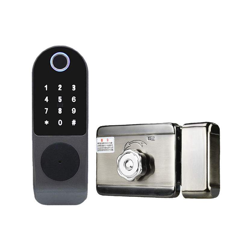 2021 New Cheap Home Smart Tuya App Wifi Digital Smart Key Pad Electronic Deadbolt Door Lock