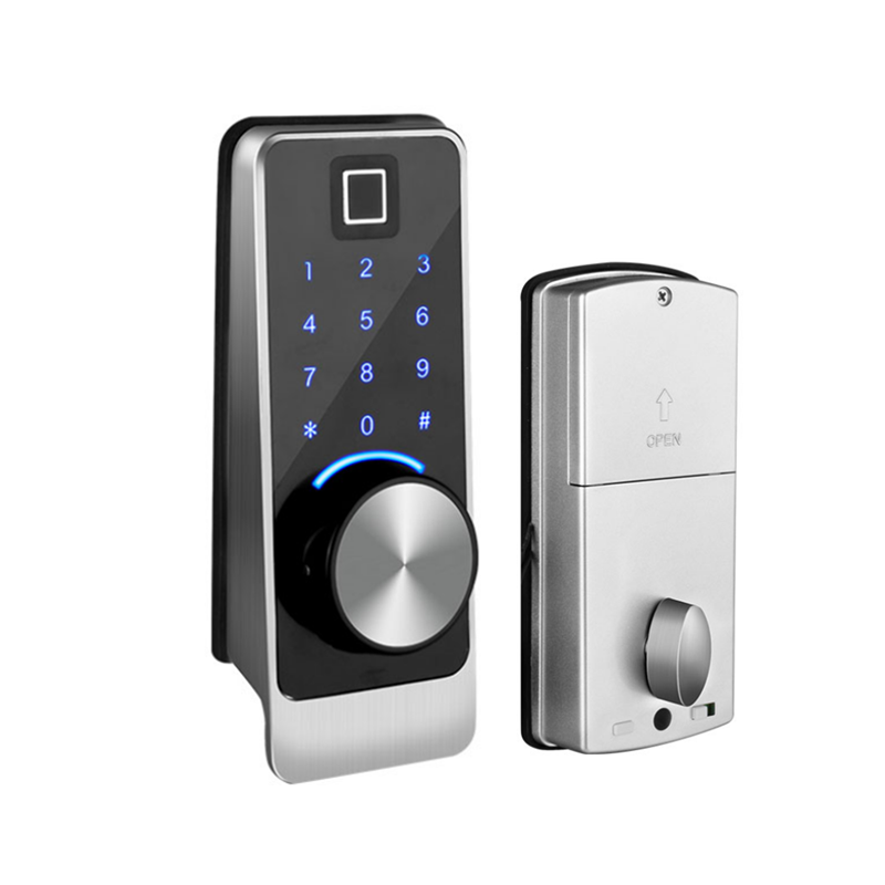 TTLock and Tuya APP Intelligent Electronic Door Lock APP WIFI Waterproof and Rainproof Digital Lock Full-automatic Gate Lock