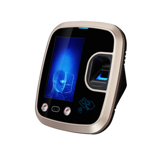 High capacity 4.3" biometric face fingerprint time recording IP communication Biomeric Face Attendance Device