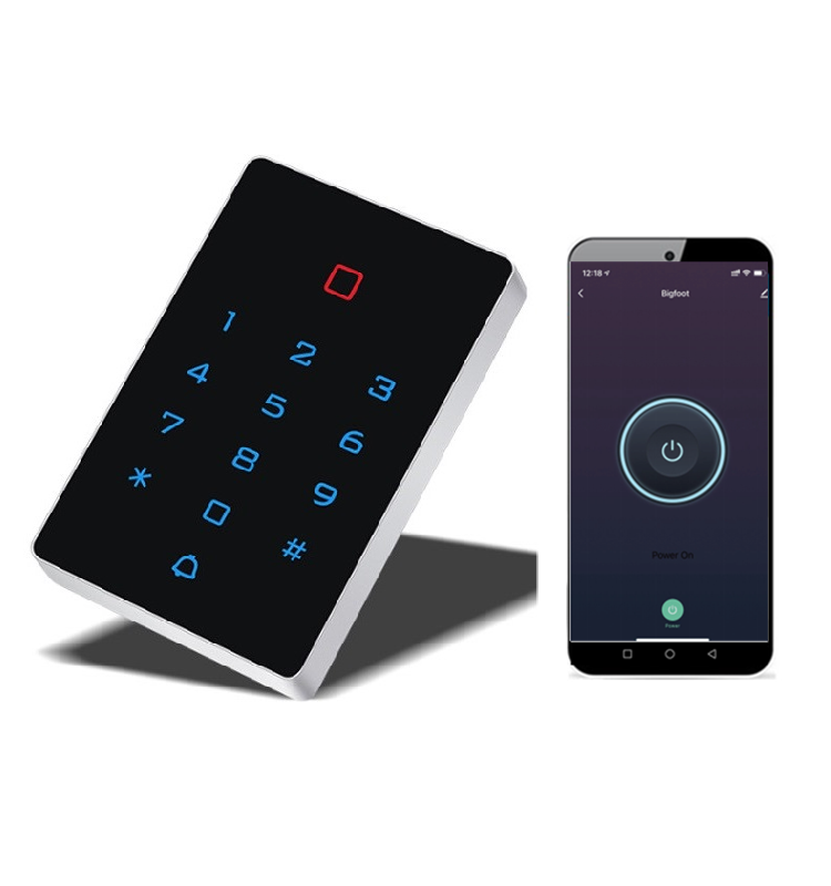 TUYA Wireless WIFI app rfid card gate access control digital access control keypad IP66 waterproof