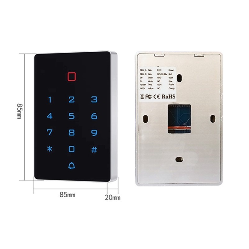 TUYA Wireless WIFI app rfid card gate access control digital access control keypad IP66 waterproof