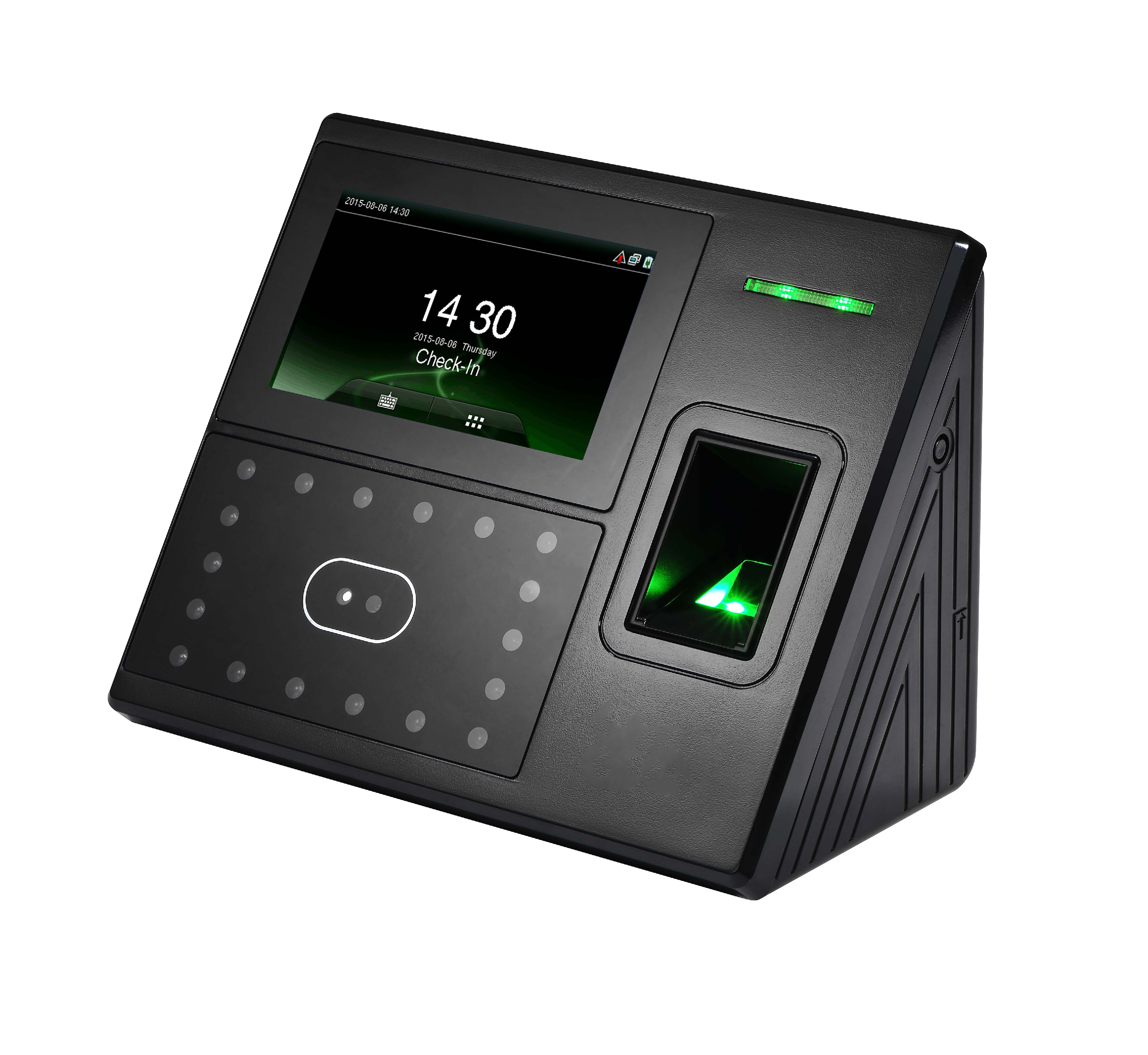 Staff Employee Face Fingerprint Access Control & Time Attendance Biometric Time Recorder Clock System Machine ZKT uFace800